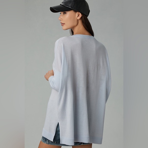 Anthropologie Maeve Merino Crew-Neck Sweater Size XL - Picture 3 of 12